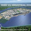 Phác họa quy hoạch khu kinh tế Đình Vũ-Cát Hải. (Nguồn: Internet)