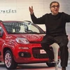 Chủ tịch Fiat, Marchionne giới thiệu mẫu Fiat Panda mới ở nhà máy Fiat tại Pomogliano D'Arco (Nguồn: AFP)