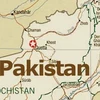 Vị trí thành phố Quetta thuộc tỉnh Balochistan trên bản đồ Pakistan. (Nguồn: Internet)