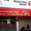 Chi nhánh Maritime Bank, 65 Hoàng Quốc Việt. (Ảnh: Việt Đức/Vietnam+)