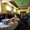 Các vị khách tại buổi gặp mặt mừng Xuân mới của Đại sứ quán Việt Nam ở Italy. (Nguồn: PX Rome) 