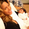 Beyonce và con gái yêu Blue Ivy Carter. (Nguồn: The Carter family)