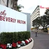 Khách sạn Beverly Hilton Hotel, nơi dừng chân cuối cùng của Whitney Houston. (Nguồn: AFP)