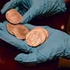 Những đồng tiền vàng từ kho báu trên tàu Our Lady of Mercy. (Nguồn: thehistoryblog.com)