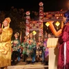 Cảnh trong Lễ tế Xã Tắc tại Huế. (Ảnh: Quốc Việt/TTXVN)