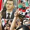 Míttinh của những người ủng hộ Tổng thống Syria Assad, ngày 30/4. (Nguồn: Reuters)