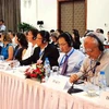 Các đại biểu đại diện các nhà tài trợ nước ngoài dự hội nghị CG 2012. (Ảnh: Hồ Cầu/TTXVN)