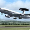 Máy bay radar của bộ phận E-3A thuộc AWACS cất cánh làm nhiệm vụ. (Nguồn: Internet)