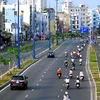 Đại lộ Đông Tây Thành phố Hồ Chí Minh - một dự án sử dụng nguồn vốn ODA của Nhật Bản. (Nguồn: TTXVN)