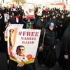 Đoàn người biểu tình ở thủ đô Manama của Bahrain. (Nguồn: Reuters)