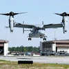 Máy bay vận tải MV-22 Osprey. (Nguồn: planenews)