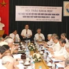 Quang cảnh hội thảo “Trí thức Thủ đô với đổi mới căn bản toàn diện nền giáo dục Việt Nam giai đoạn 2012-2020.” (Ảnh: Vũ Sinh/TTXVN)
