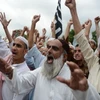 Biểu tình phản đối bộ phim báng bổ đạo Hồi ở Pakistan. (Nguồn: nation.com.pk)