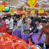 Khách hàng mua sắm ở siêu thị BigC. (Nguồn: ktdt.com.vn)