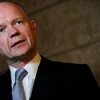 Ngoại trưởng Anh William Hague. (Nguồn: guardian.co.uk)