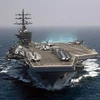 Tàu sân bay hạt nhân của Mỹ Dwight D. Eisenhower. (Nguồn: .boatingspectator.com)