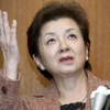Bà Yukiko Kada, Chủ tịch Đảng Tương lai Nhật Bản. (Nguồn: Kyodo)