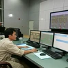 Phòng điều khiển trung tâm của nhà máy thủy điện Sơn La. (Ảnh: Ngọc Hà/TTXVN)
