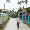 Đường giao thông nông thôn được bêtông hóa tại khu dân cư số 1, xã Đức Tân, huyện Mộ Đức, Quảng Ngãi. (Nguồn: baoquangngai.com.vn)