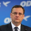 Tỷ lệ ủng hộ cho Đảng Dân chủ Công dân (ODS) cầm quyền ở Cộng hòa Séc của Thủ tướng Petr Necas đã rơi xuống mức thấp nhất kể từ 1998. (Nguồn: aktualne.centrum.cz)