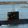 Tàu ngầm lớp Varshavyanka - phiên bản cải tiến của tàu ngầm lớp Kilo. (Nguồn: RIA)