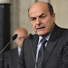 Lãnh đạo PD Pier Luigi Bersani trong cuộc họp báo tại Rome ngày 22/3. (Nguồn: AFP/TTXVN)