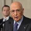 Tổng thống Italy Giorgio Napolitano đang tìm cách tháo gỡ bế tắc chính trị hiện nay ở Italy. (Nguồn: AFP/TTXVN)