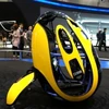 Mẫu xe concept có tên gọi E4U, hình dáng quả trứng khổng lồ của Hyundai. (Nguồn: caradvice.com.au)