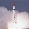 Tên lửa đạn đạo tầm trung Shaheen-1 của Pakistan được phóng hướng ra Ấn Độ Dương. (Nguồn: thenews.com.pk)