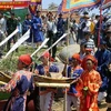 Lễ khao lề thế lính Hoàng Sa ở đảo Lý Sơn, Quảng Ngãi. (Nguồn: TTXVN)