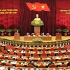 Toàn cảnh phiên khai mạc Hội nghị lần thứ bảy Ban Chấp hành Trung ương Đảng khóa XI. (Ảnh: Trí Dũng/TTXVN)