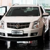 Một mẫu xe Cadillac SRX ở một đại lý của GM ở Thượng Hải. (Nguồn: Bloomberg)