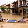 Cảnh ngập lụt ở phố cổ Hội An, tỉnh Quảng Nam, tháng 11/2011. Ảnh minh họa. (Nguồn: TTXVN)