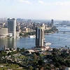 Sông Nile chảy qua thủ đô Cairo, Ai Cập. (Nguồn: en.wikipedia.org)