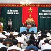 Toàn cảnh phiên khai mạc kỳ họp thứ 7 Hội đồng Nhân dân thành phố Đà Nẵng. (Ảnh: Trần Lê Lâm/TTXVN)