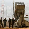 Một hệ thống phòng thủ tên lửa của quân đội Israel được triển khai khu vực phía nam thành phó Haifa, tháng 1/2013. (Nguồn: Reuters)