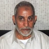 Thủ lĩnh MB Mohamed Badie sau khi bị cảnh sát Ai Cập bắt giữ ngày 20/8. (Nguồn: AFP/TTXVN)