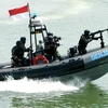 Quân đội Indonesia trong một cuộc tập trận chống khủng bố. (Nguồn: ANTARA)