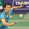 Tay vợt hạng 8 thế giới Nguyễn Tiến Minh tiếp tục thể hiện sự vượt trội ở giải quốc nội. (Nguồn: TTXVN)