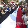 Một cuộc biểu tình của những người ủng hộ Tổng thống bị phế truất Mohamed Morsi. (Nguồn: AFP/TTXVN)