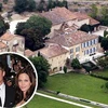 Lâu đài Chateau Miraval - nơi cặp đôi Brad Pitt và Angelina Jolie tổ chức đám cưới. (Nguồn: alistbaby.net)