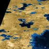 Thế giới Titan với sông và hồ (Nguồn: NASA/JPL/USGS)
