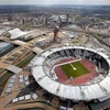 Công viên Olympic ở London chụp từ trên cao. (Nguồn: LOCOG/PA)