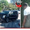 Chiếc xe Escalade của Sean “Diddy” Combs bị móp nghiêm trọng. (Nguồn: tmz.com)