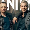 Nam diễn viên nổi tiếng Daniel Craig và đạo diễn George Clooney. (Nguồn: indiewire.com) 
