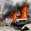 Một vụ đánh bom xe ở thành phố Quetta hôm 30/8.2012. (Nguồn: AFP)