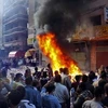 Một vụ biểu tình ở Ai Cập. (Nguồn: AP)