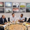 Các nhà lãnh đạo G8 tại hội nghị ngày 17/6. (Nguồn: AFP/TTXVN)