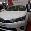 Mẫu Corolla của Toyota tại lễ xuất xưởng. (Nguồn: zaman.com.tr)
