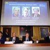 Lễ công bố ba nhà khoa học giành giải Nobel Kinh tế 2013. (Nguồn: cbc.ca)